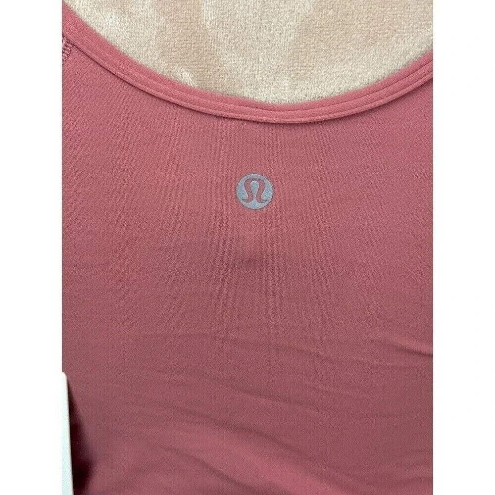 Lululemon Align Long Sleeve Cropped Top Pink‎ Sz 6 New W/Tag